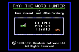 Fay: The Word Hunter
