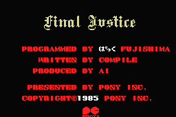 Final Justice