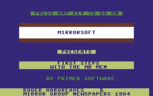 First Steps with the Mr. Men