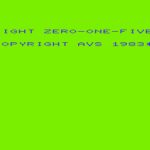 Flight Zero-One Five