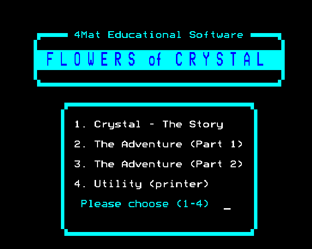 Flowers of Crystal