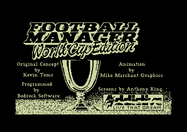 Football Manager: World Cup Edition 1990