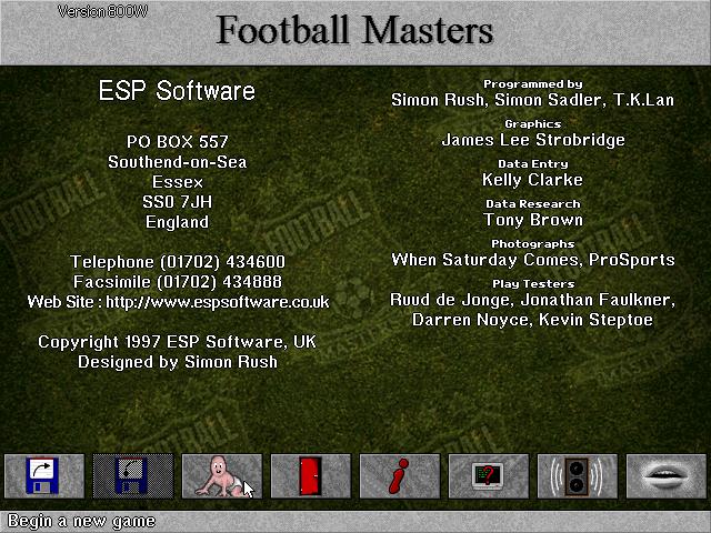 Football Masters 98