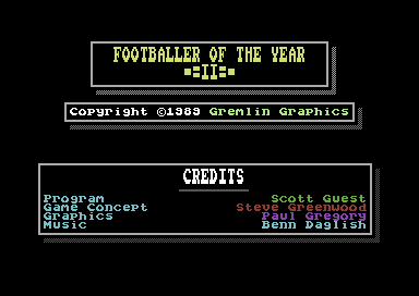 Footballer of the Year 2