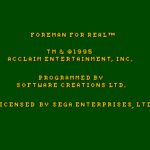 Foreman for Real