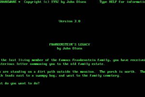 Frankenstein Adventure