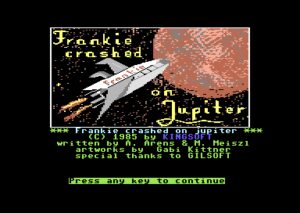 Frankie Crashed on Jupiter