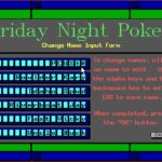 Friday Night Poker