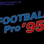 Front Page Sports: Football Pro ’95