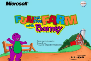 Fun on the Farm with Barney