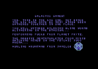 Galactic Games