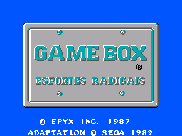 Game Box Série Esportes Radicais