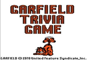 Garfield Trivia Game