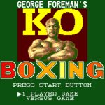George Foreman’s KO Boxing