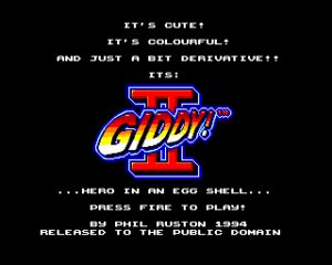 Giddy II: Hero in an Egg Shell