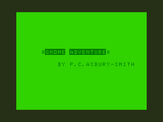 Gnome Adventure
