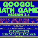 Googol Math Games