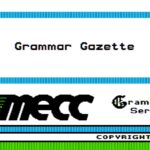 Grammar Gazette