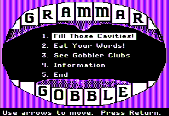 Grammar Gobble