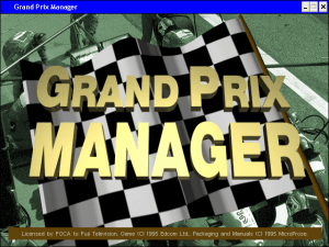 Grand Prix Manager