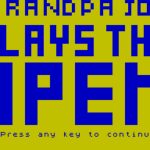 Grandpa Joe Plays the Open