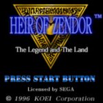 Heir of Zendor: The Legend and The Land