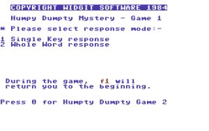 Humpty Dumpty & Cock Robin