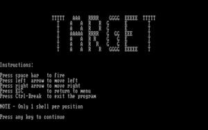 IBM Personal Computer BASIC Compiler (included game)