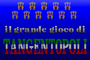 Il grande gioco di Tangentopoli