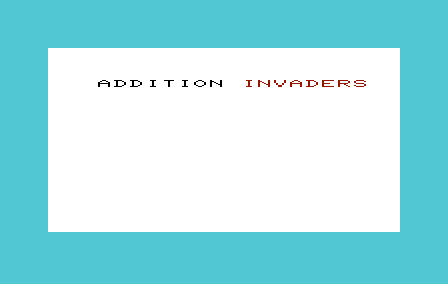 Invaders Addition