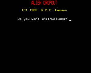 Alien Dropout