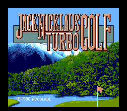 Jack Nicklaus’ Turbo Golf