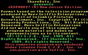 Jeopardy! New Junior Edition