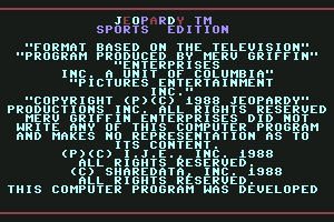 Jeopardy!: New Sports Edition