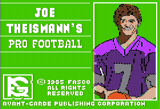 Joe Theismann’s Pro Football