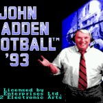 John Madden Football ’93