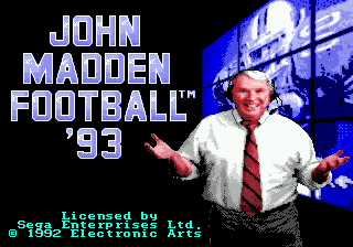 John Madden Football ’93
