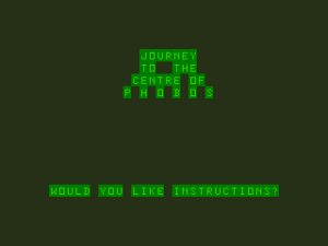 Journey to the Centre of Phobos