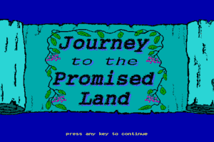Journey to the Promised Land