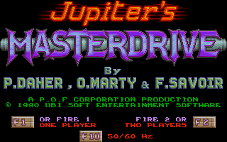 Jupiter’s Masterdrive