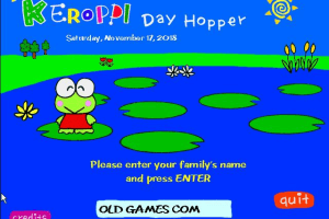 Keroppi Day Hopper