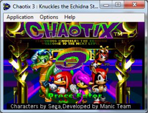Knuckles Chaotix 3