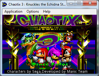 Knuckles Chaotix 3