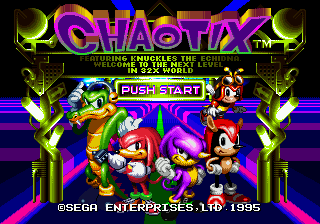 Knuckles’ Chaotix