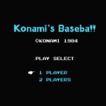 Konami’s Baseball