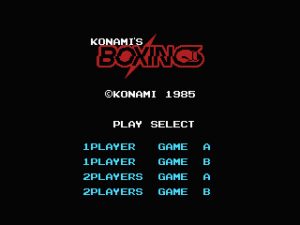 Konami's Boxing