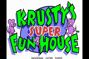 Krusty’s Super Fun House