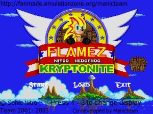 Kryptonite: Flames Hedgehog
