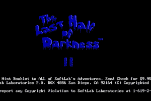 Last Half of Darkness II