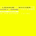 League Soccer